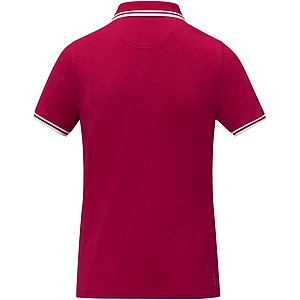 Amarago short sleeve womens tipping polo