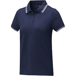 Amarago short sleeve womens tipping polo