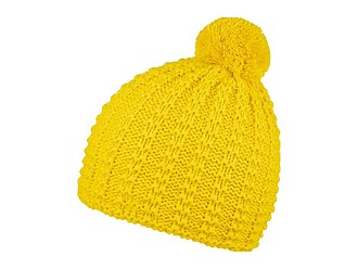 Amazing winter hat, yellow