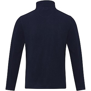 Amber mens GRS recycled full zip fleece jacket