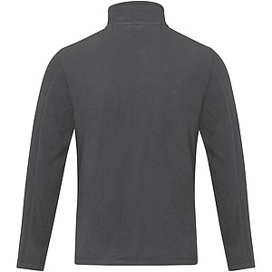 Amber mens GRS recycled full zip fleece jacket