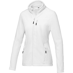 Amber womens GRS recycled full zip fleece jacket