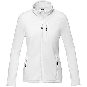 Amber womens GRS recycled full zip fleece jacket