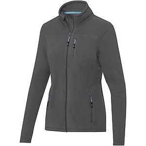 Amber womens GRS recycled full zip fleece jacket