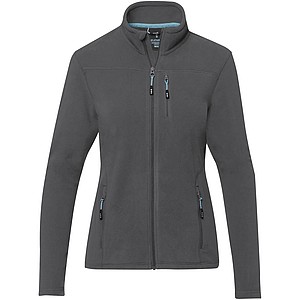 Amber womens GRS recycled full zip fleece jacket