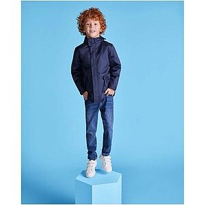 America kids padded parka jacket, navy