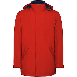 America kids padded parka jacket, red