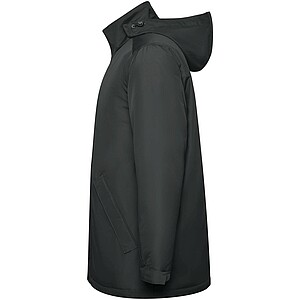 America mens padded parka jacket, dark lead