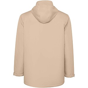 America mens padded parka jacket, dark sand