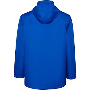 America mens padded parka jacket, royal blue