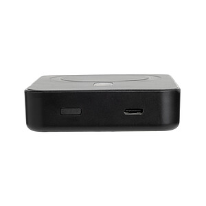 Amporia RCS recycled plastic 10.000mAh magnetic powerbank, black