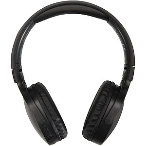 Ancha recycled plastic over-ear wireless Bluetooth® headset, black