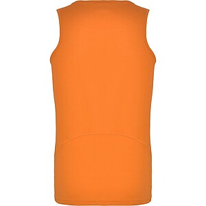 Andre kids sports vest, fluor orange, size 5/6