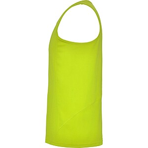 Andre kids sports vest, fluor yellow, size 5/6