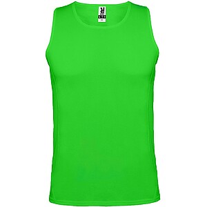 Andre kids sports vest, lime, size 5/6