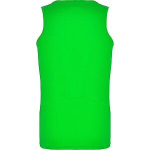 Andre kids sports vest, lime, size 5/6