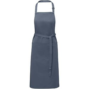 Andrea 240 g/m2 apron with adjustable neck strap, hale blue