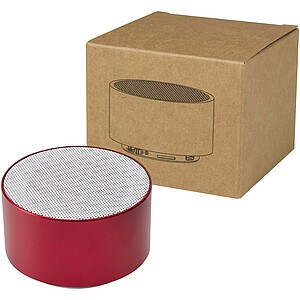 Ankaa 3W recycled aluminium wireless Bluetooth® speaker, red