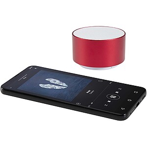 Ankaa 3W recycled aluminium wireless Bluetooth® speaker, red
