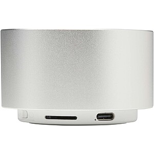 Ankaa 3W recycled aluminium wireless Bluetooth® speaker, silver