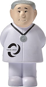 Anti-stress doctor model figure.