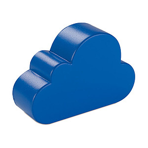 Anti-stress in cloud shape, blue