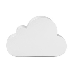 Anti-stress in cloud shape, white