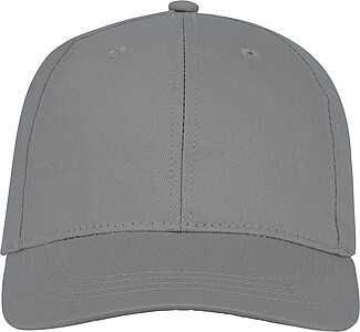 Ares 6 panel cap, grey