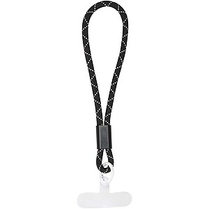 Arich recycled plastic smartphone wristband, black