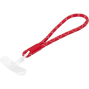Arich recycled plastic smartphone wristband, red