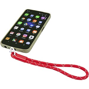 Arich recycled plastic smartphone wristband, red