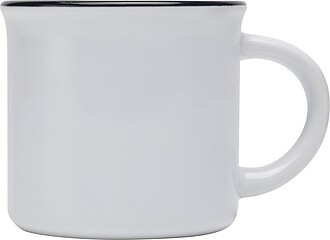 ARIKAN Keramický hrnek o objemu 240 ml, bílá