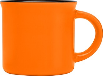 ARIKAN Keramický hrnek o objemu 240 ml, oranžová