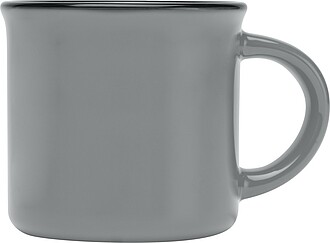 ARIKAN Keramický hrnek o objemu 240 ml, šedá