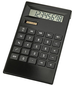 ARNOST desk calculator, white