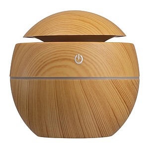 Aroma humidifier with color changing LED light