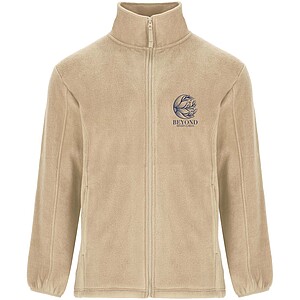 Artic mens fleece full-zip jacket, sand