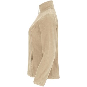 Artic womens fleece full-zip jacket, sand