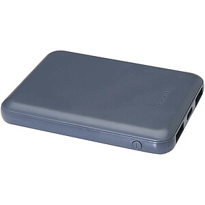 Asama 5000 mAh Type-C recycled plastic power bank, hale blue