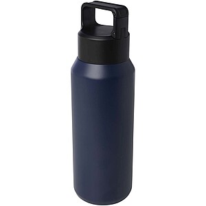 Astra 600 ml RCS recycled stainless steel copper vacuum insulated water bottle (carbonated safe), navy