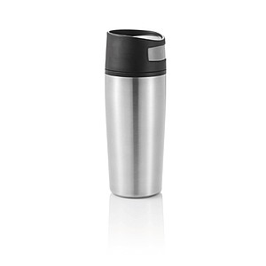 Auto leak proof tumbler, silver