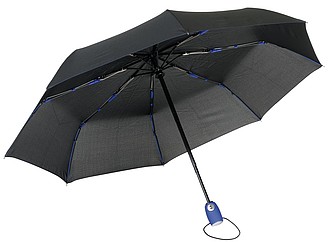 Auto op/cl. pock. umbr"Streetlife"b/blue