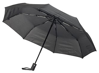 Auto open/close pocket umbr."Plopp"black