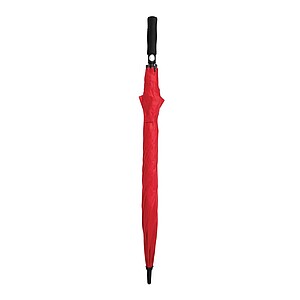 Automatic golf umbrella, red