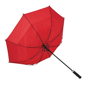 Automatic golf umbrella, red