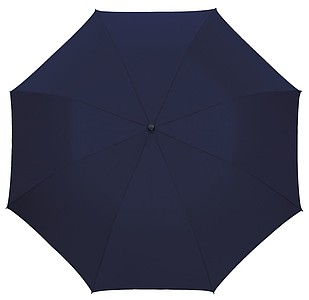 Automatic pocket umbrella for men with a polyester - pongee canopy,colour navy blue