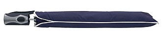 Automatic pocket umbrella for men with a polyester - pongee canopy,colour navy blue