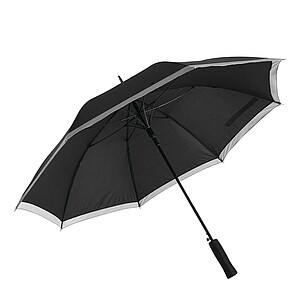 Automatic stick umbrella, black