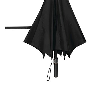 Automatic stick umbrella, black