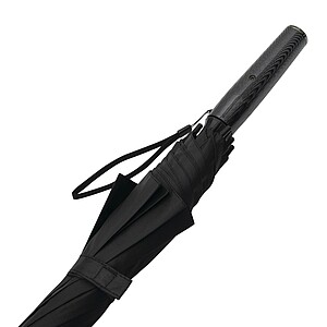 Automatic stick umbrella, black
